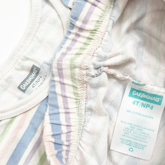 Garanimals toddler girls striped matching set - Picture 3 of 3